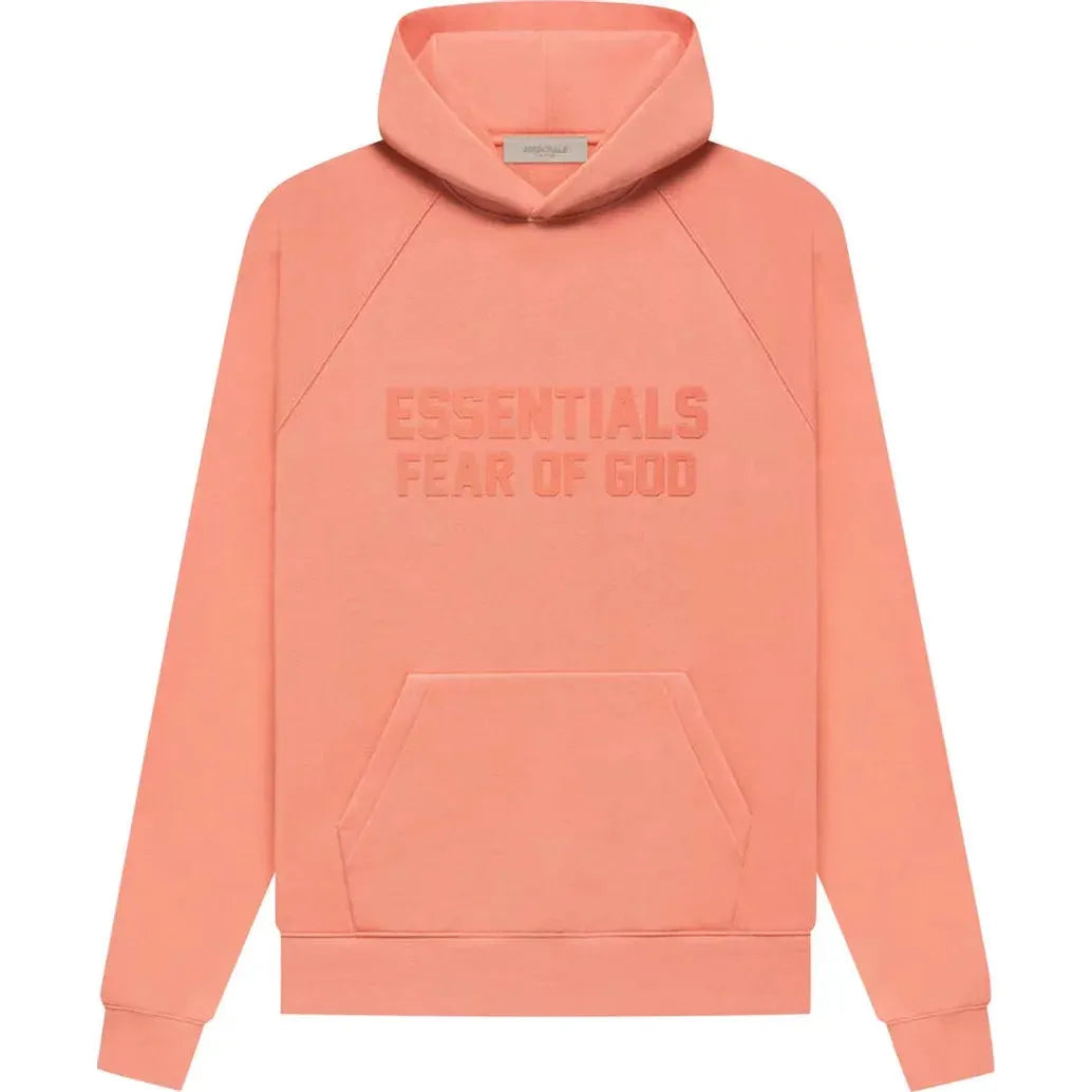 Fear of God Essentials Hoodie 'Coral'