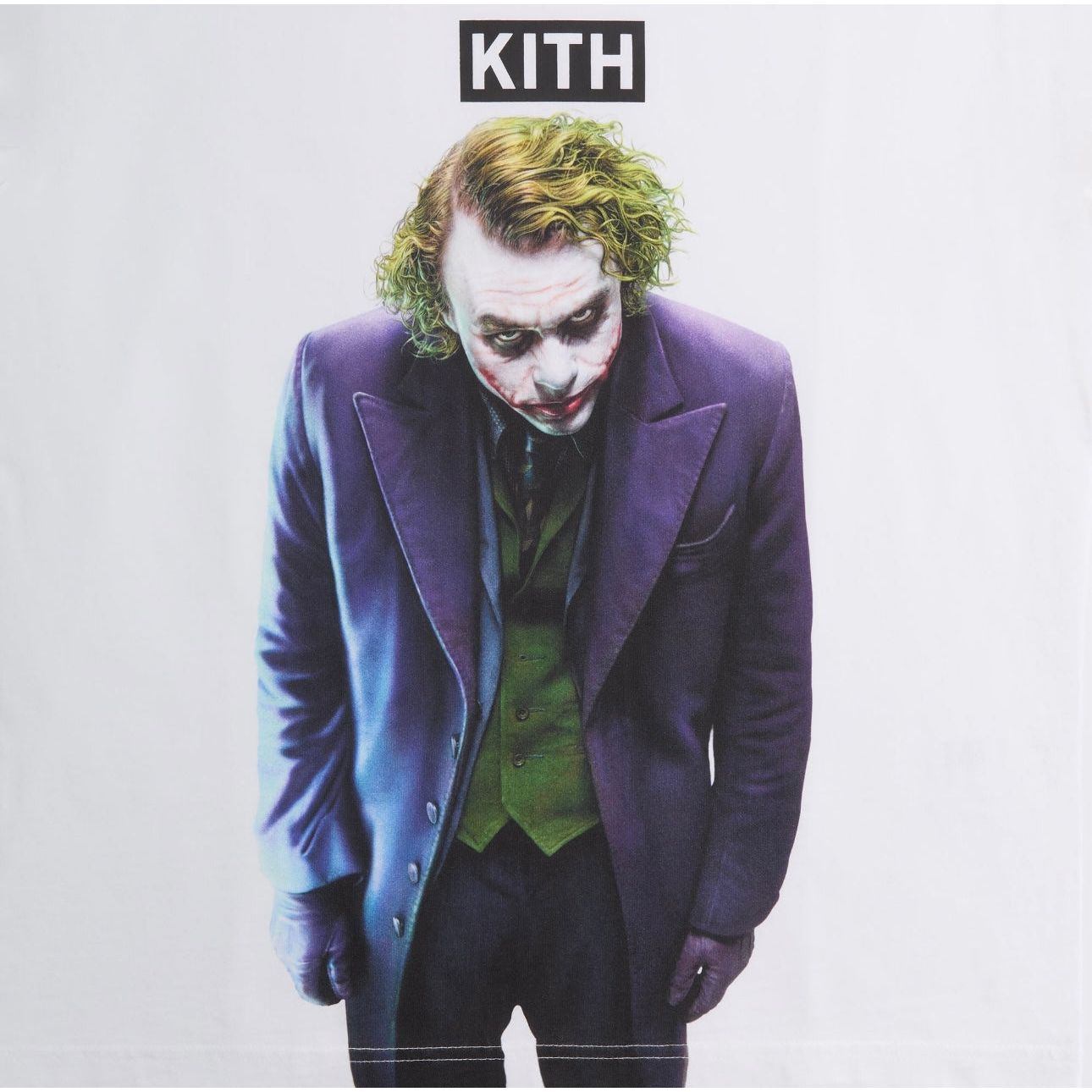 Kith X Batman Joker Tee White