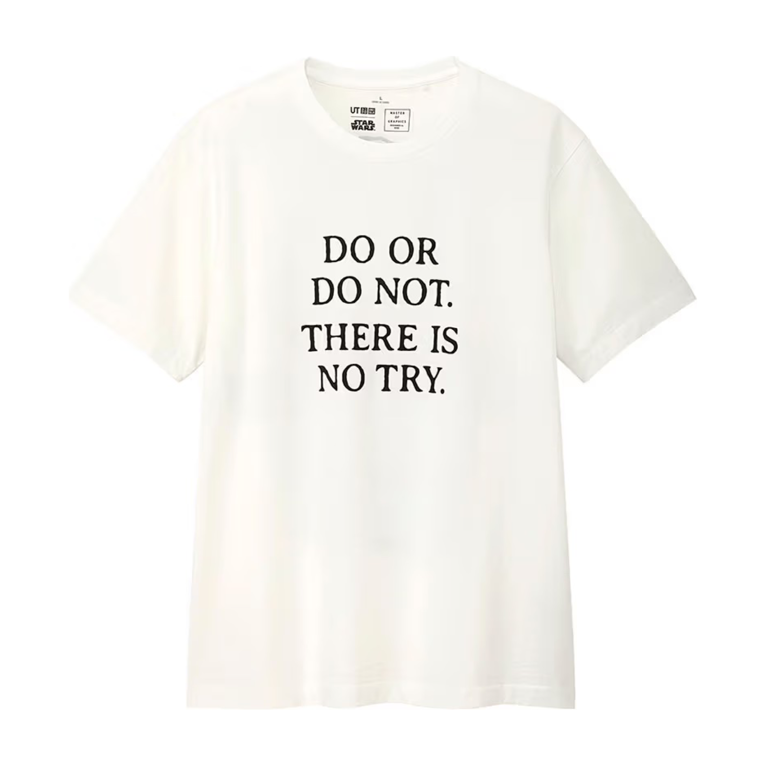 White T shirt “Star Wars’ x UNIQLO UT Collaboration”