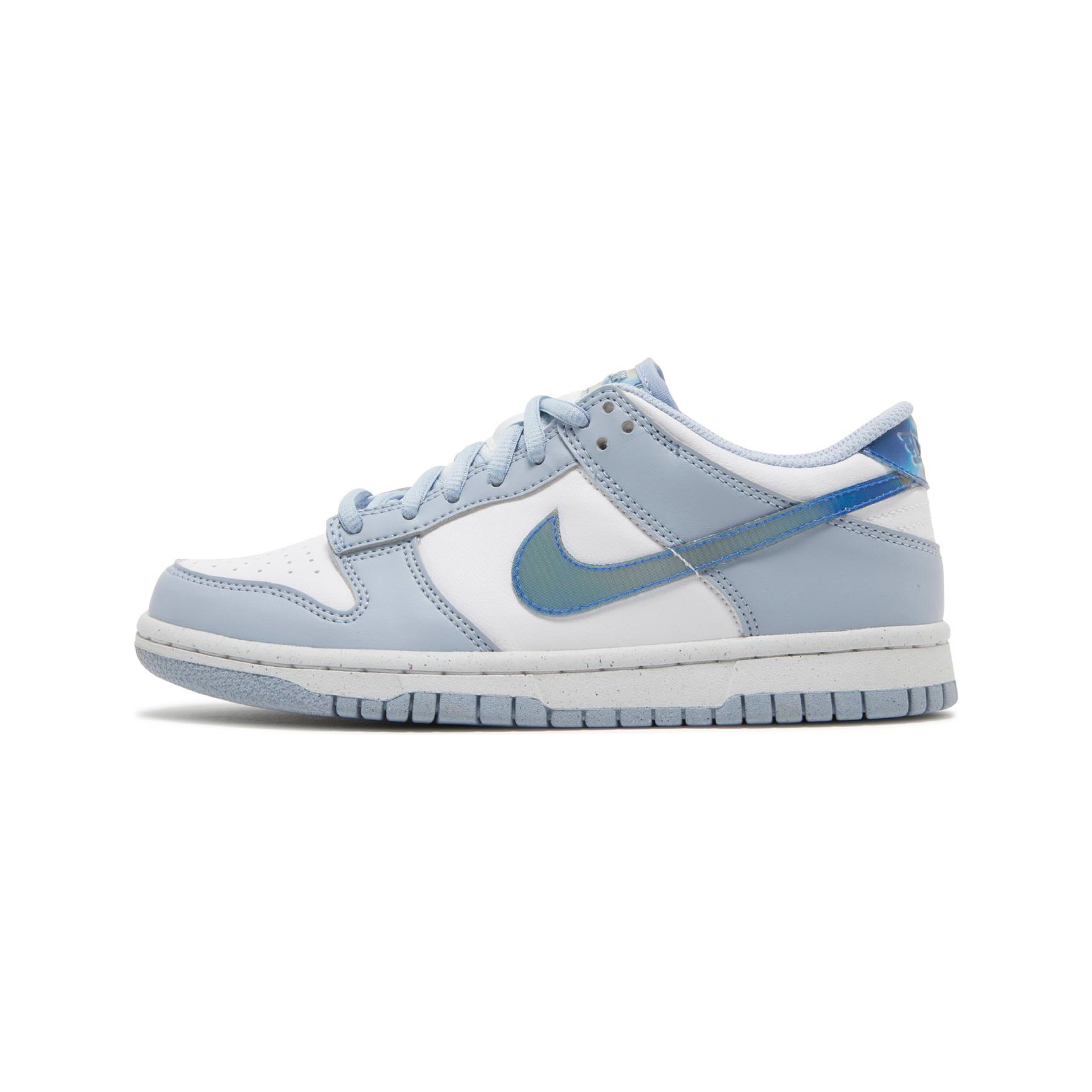 Nike DUNK LOW NEXT NATURE GS 'BLUE WHISPER LENTICULAR'