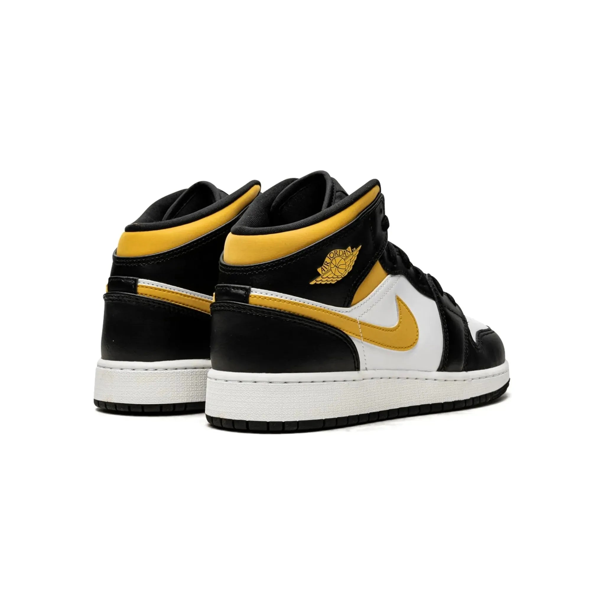Jordan 1 Mid “White Pollen Black” (GS)