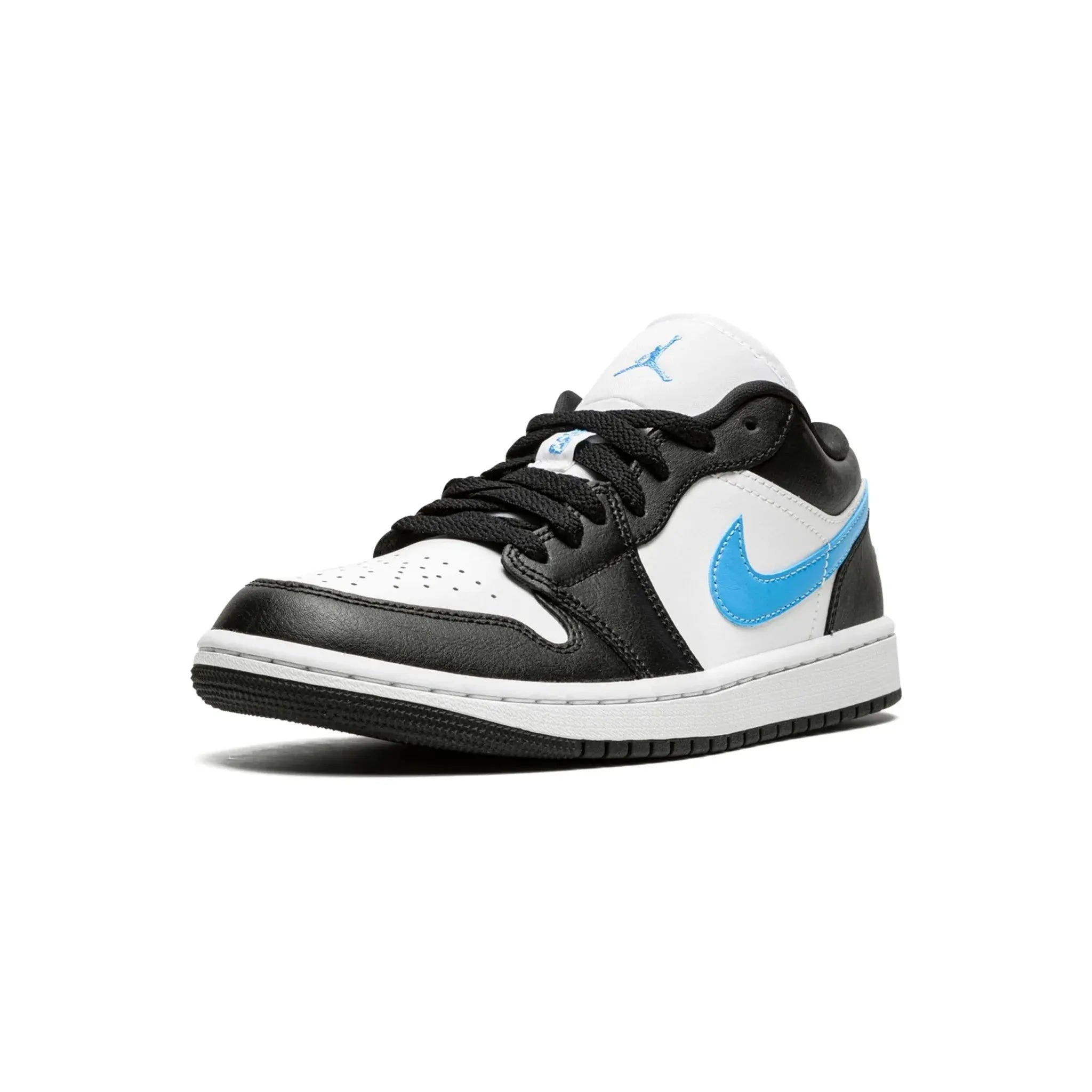 Jordan 1 Low "Black University Blue White" (W)