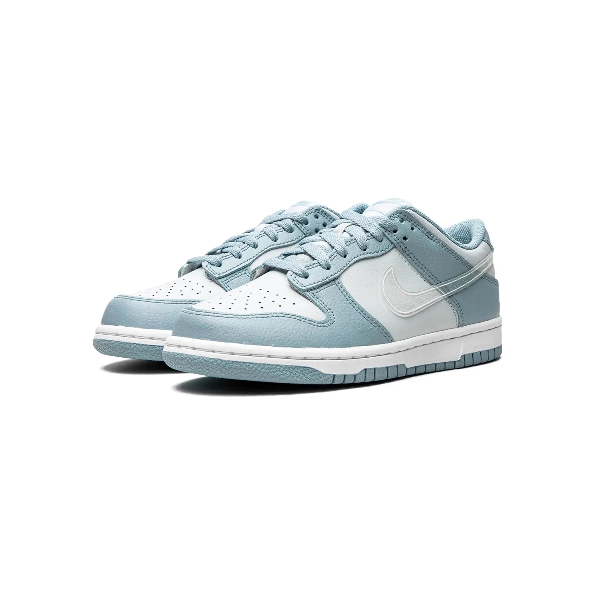Nike Dunk Low “Clear Blue Swoosh” (GS)