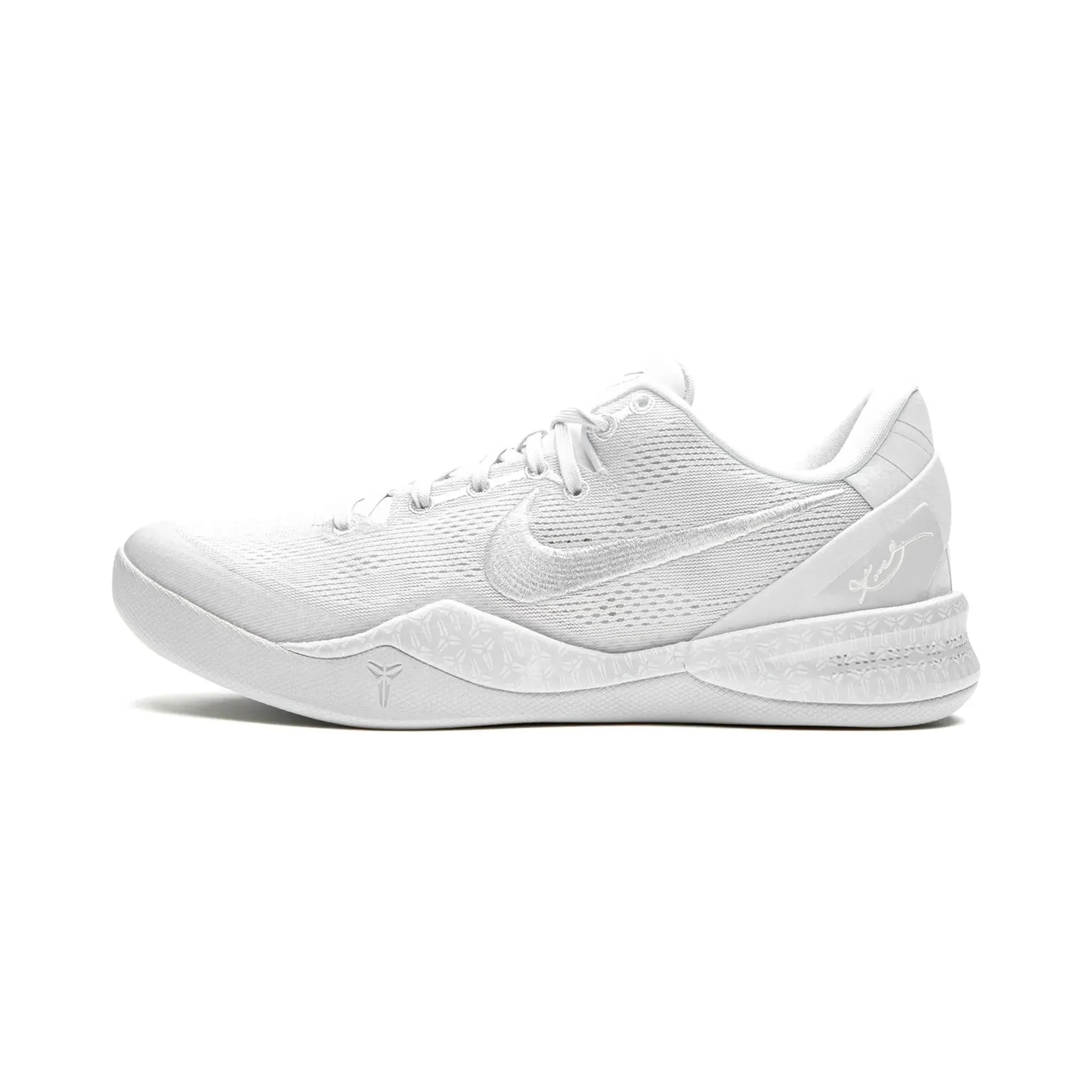KOBE 8 PROTRO Triple White 2023 Nine6ixe