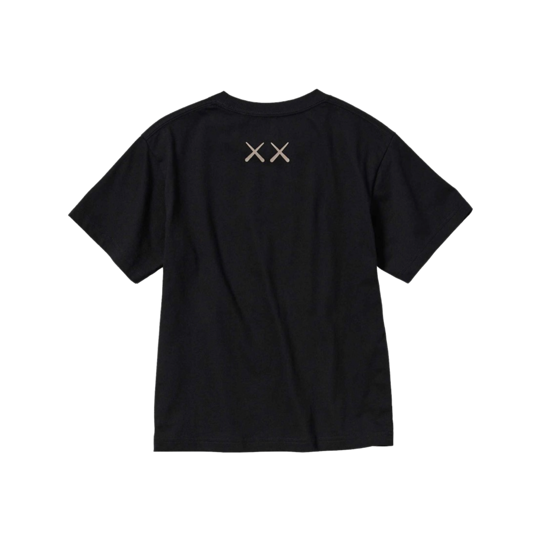 Uniqlo x Kaws - Short Sleeve Pink Graphic T-shirt Black