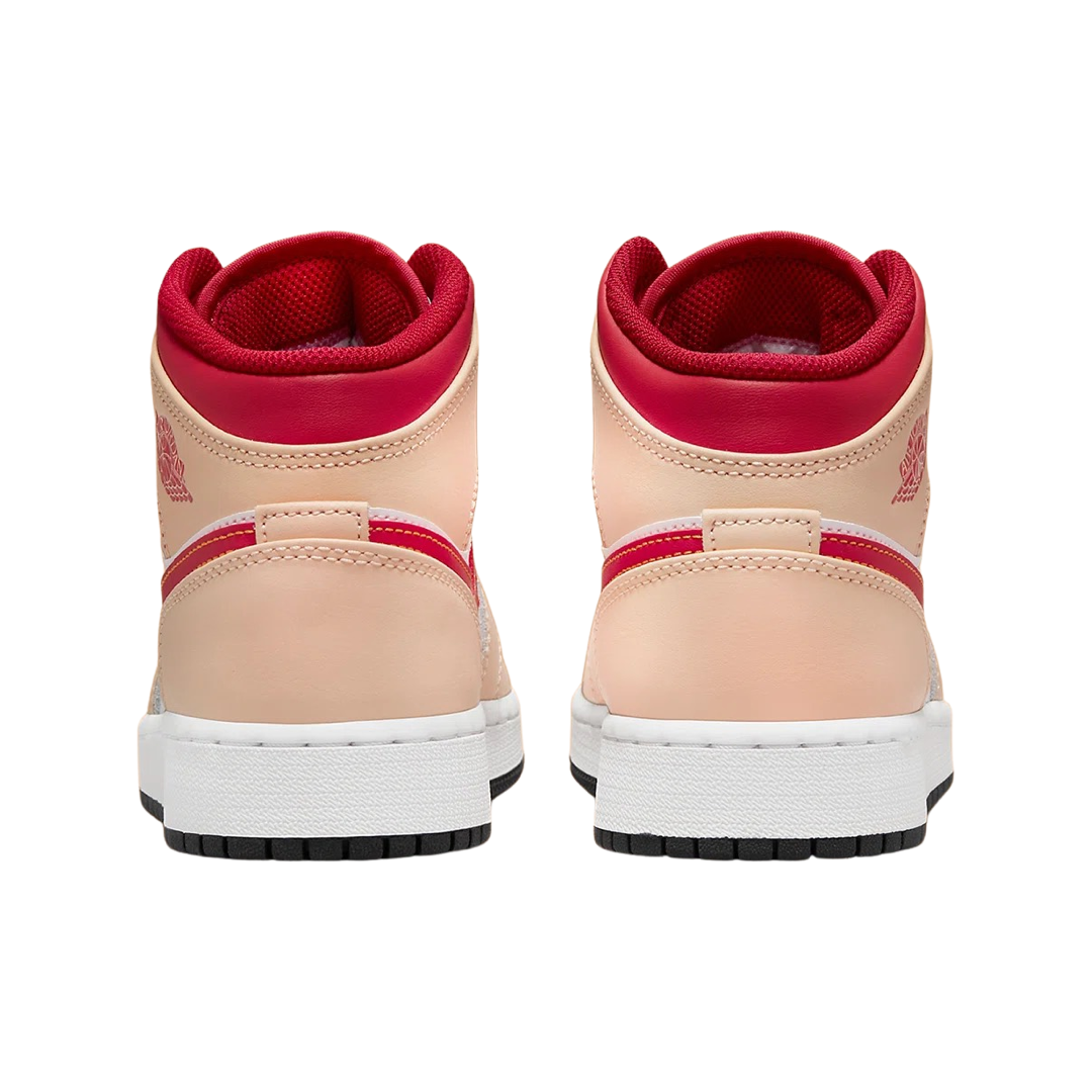 Jordan 1 Mid "Beige Red"