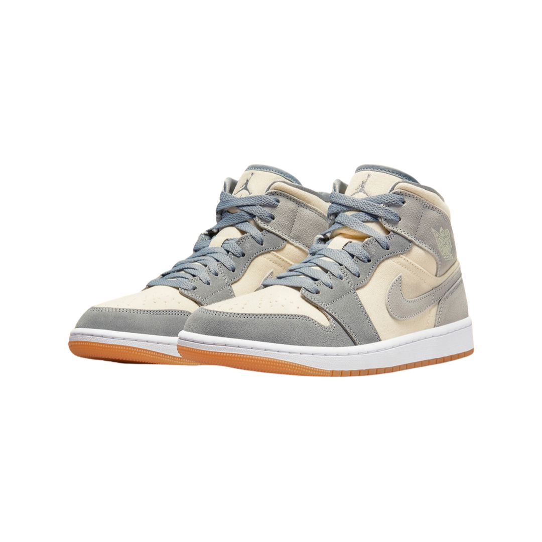 Jordan 1 Mid "Coconut Milk Particle Grey"