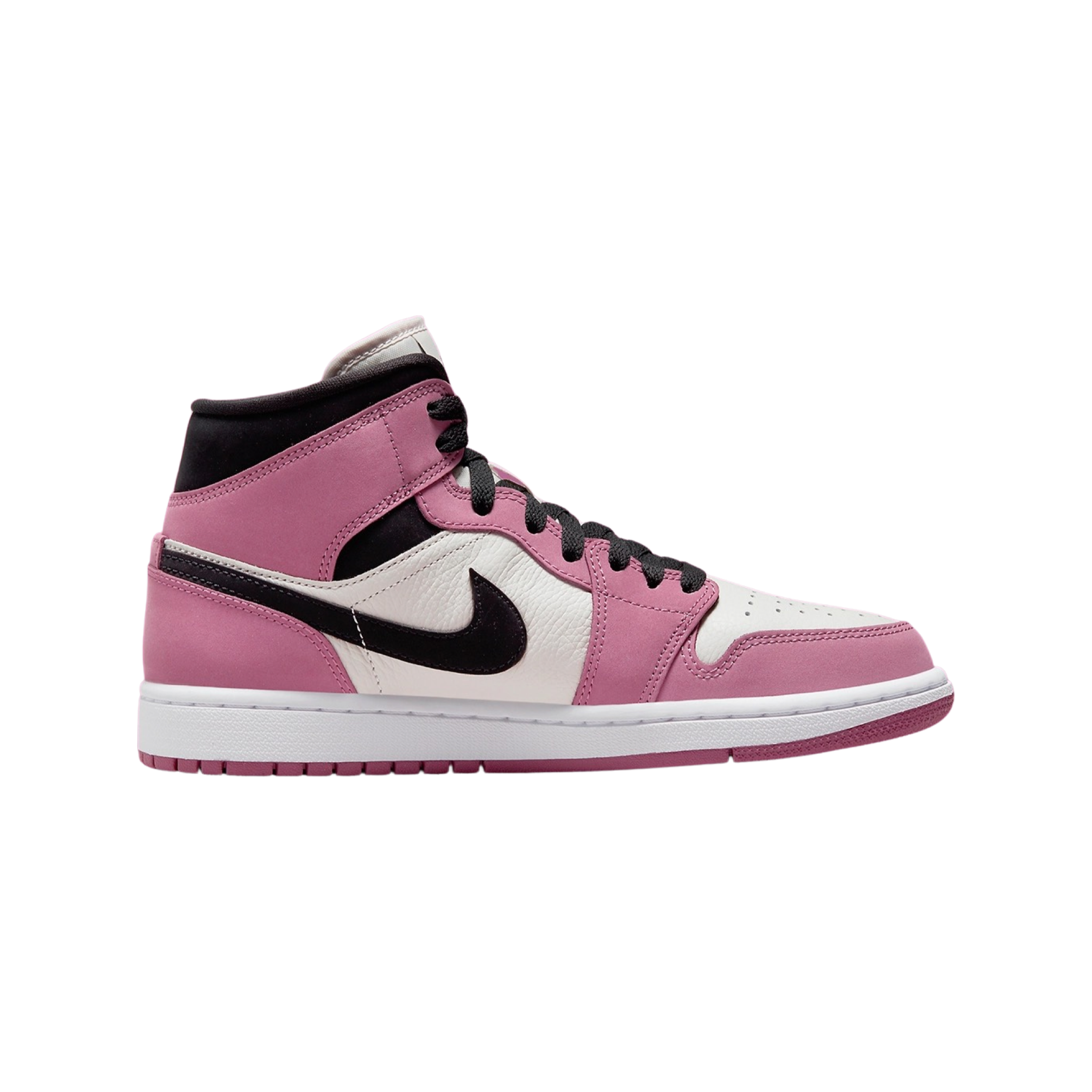 Jordan 1 Mid “Light Mulberry” (W)