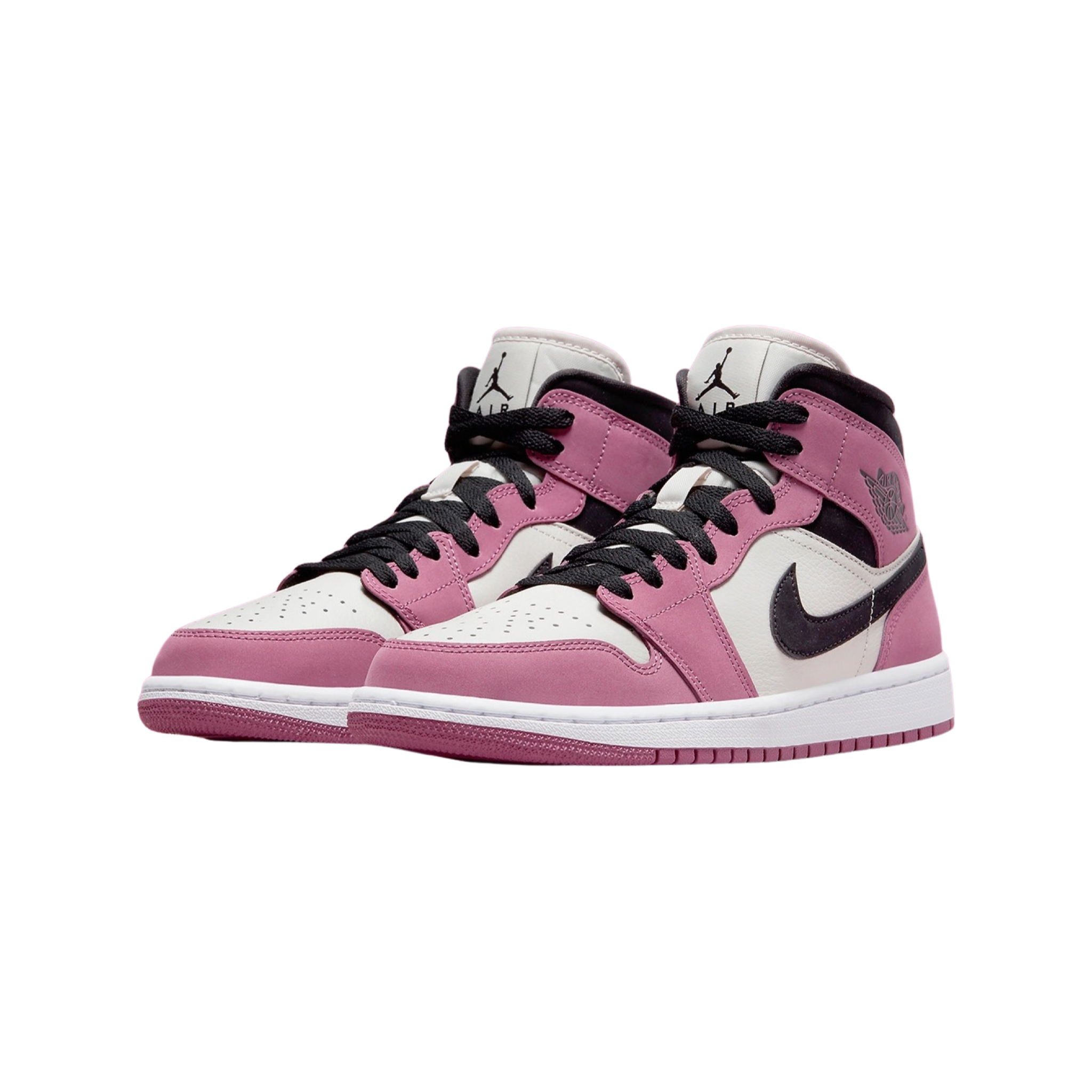 Jordan 1 Mid “Light Mulberry” (W)