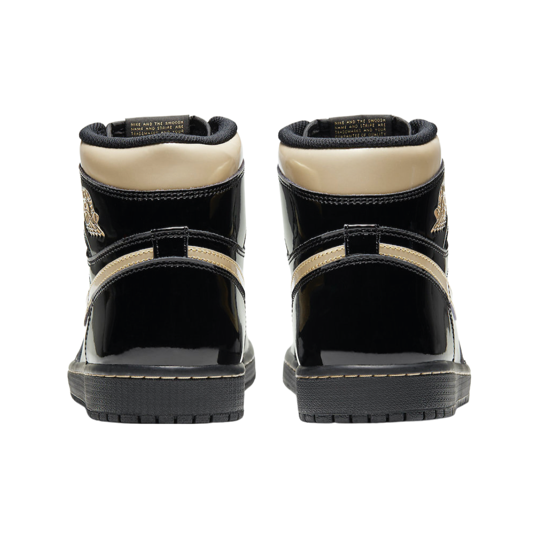 Jordan 1 High “black Metallic gold”