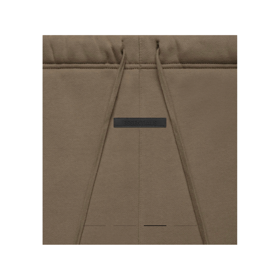 Fear of God Essentials Sweatpant in Harvest colorway (front detail)