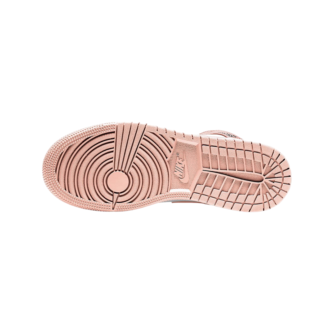 Jordan 1 Mid "Arctic Orange Black Toe" (GS)