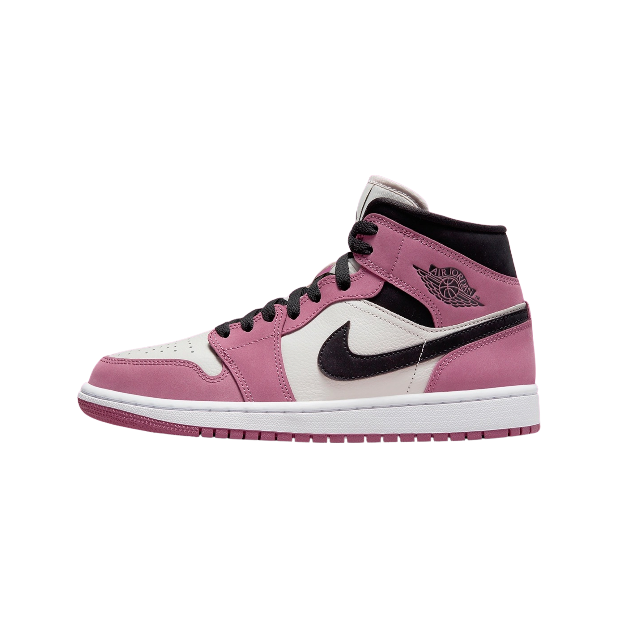 Jordan 1 Mid “Light Mulberry” (W)