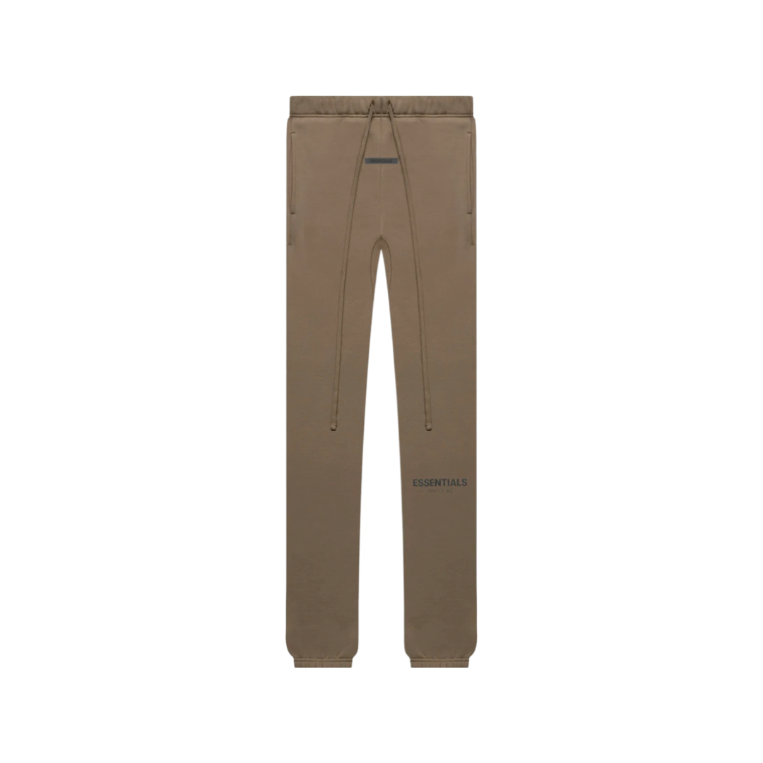 Fear of God Essentials Sweatpant in Harvest colorway (front)