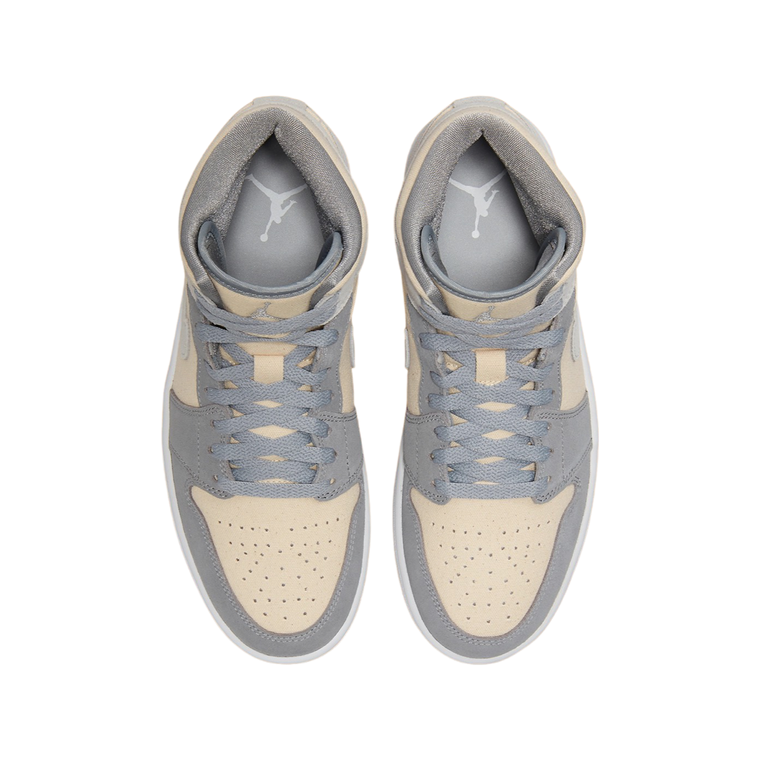 Jordan 1 Mid "Coconut Milk Particle Grey"