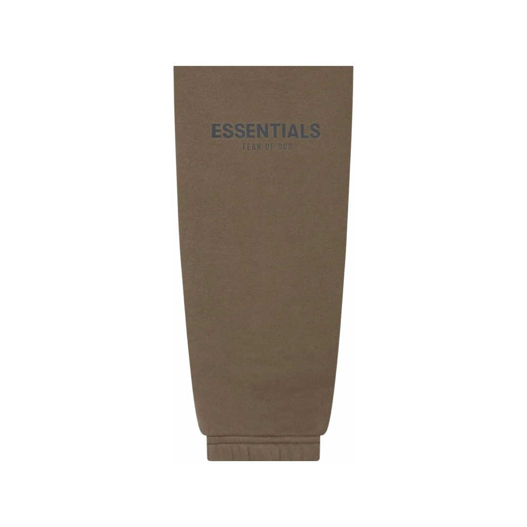Fear of God Essentials Sweatpant in Harvest colorway (leg detail)