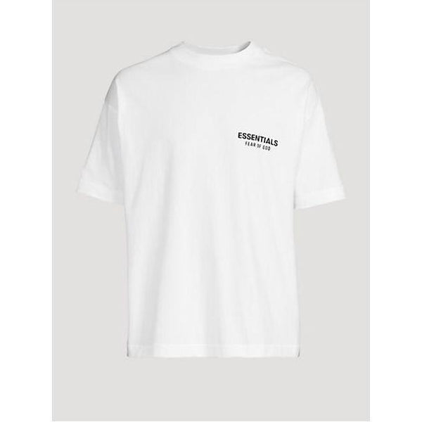 Fear Of God Essentials White Relaxed Logo T-Shirt – Nine6ixe