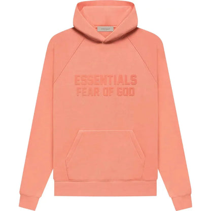 Fear of God Essentials Hoodie 'Coral'