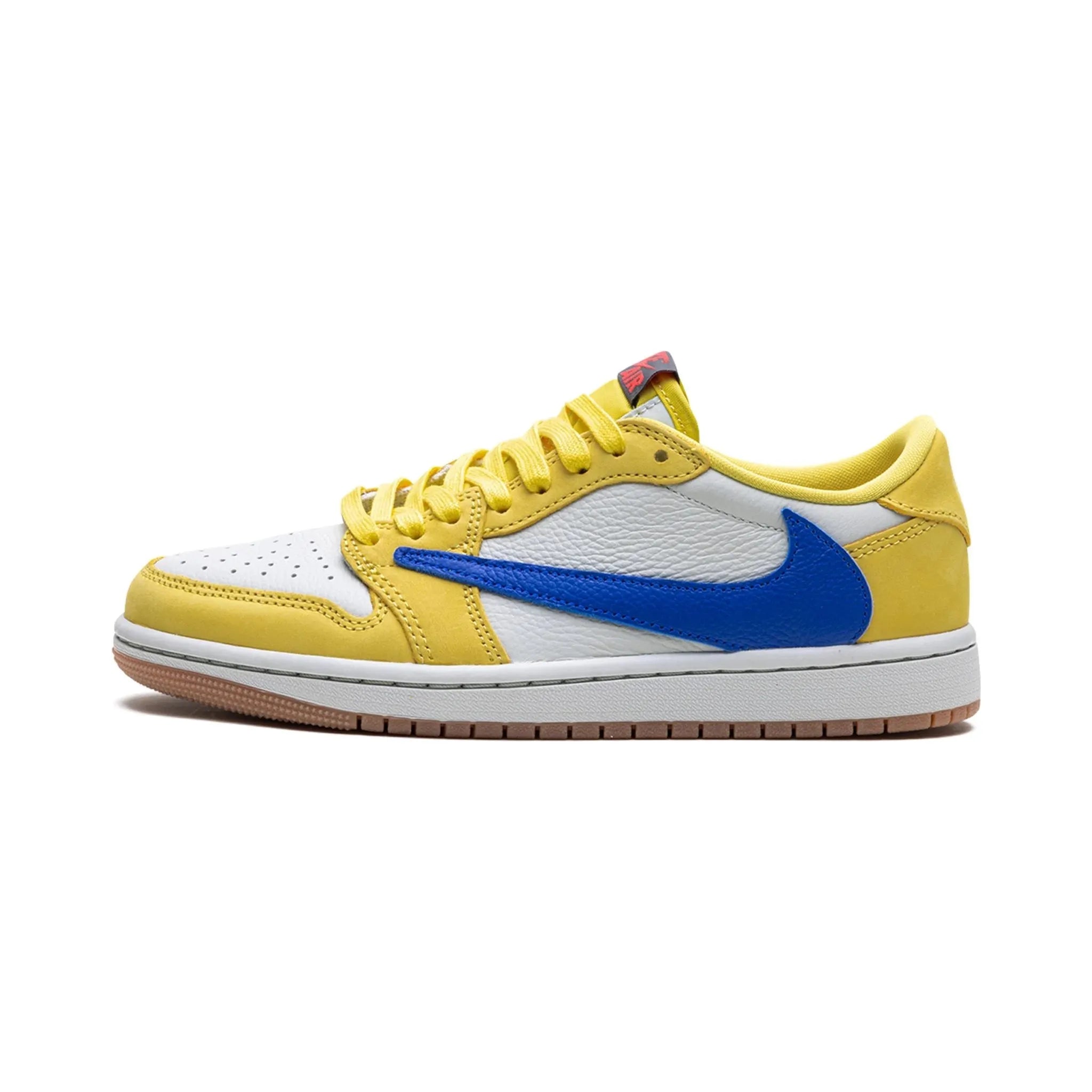 WMNS JORDAN 1 RETRO LOW OG SP X TRAVIS SCOTT  'CANARY'