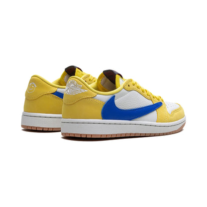 WMNS JORDAN 1 RETRO LOW OG SP X TRAVIS SCOTT  'CANARY'