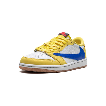 WMNS JORDAN 1 RETRO LOW OG SP X TRAVIS SCOTT  'CANARY'