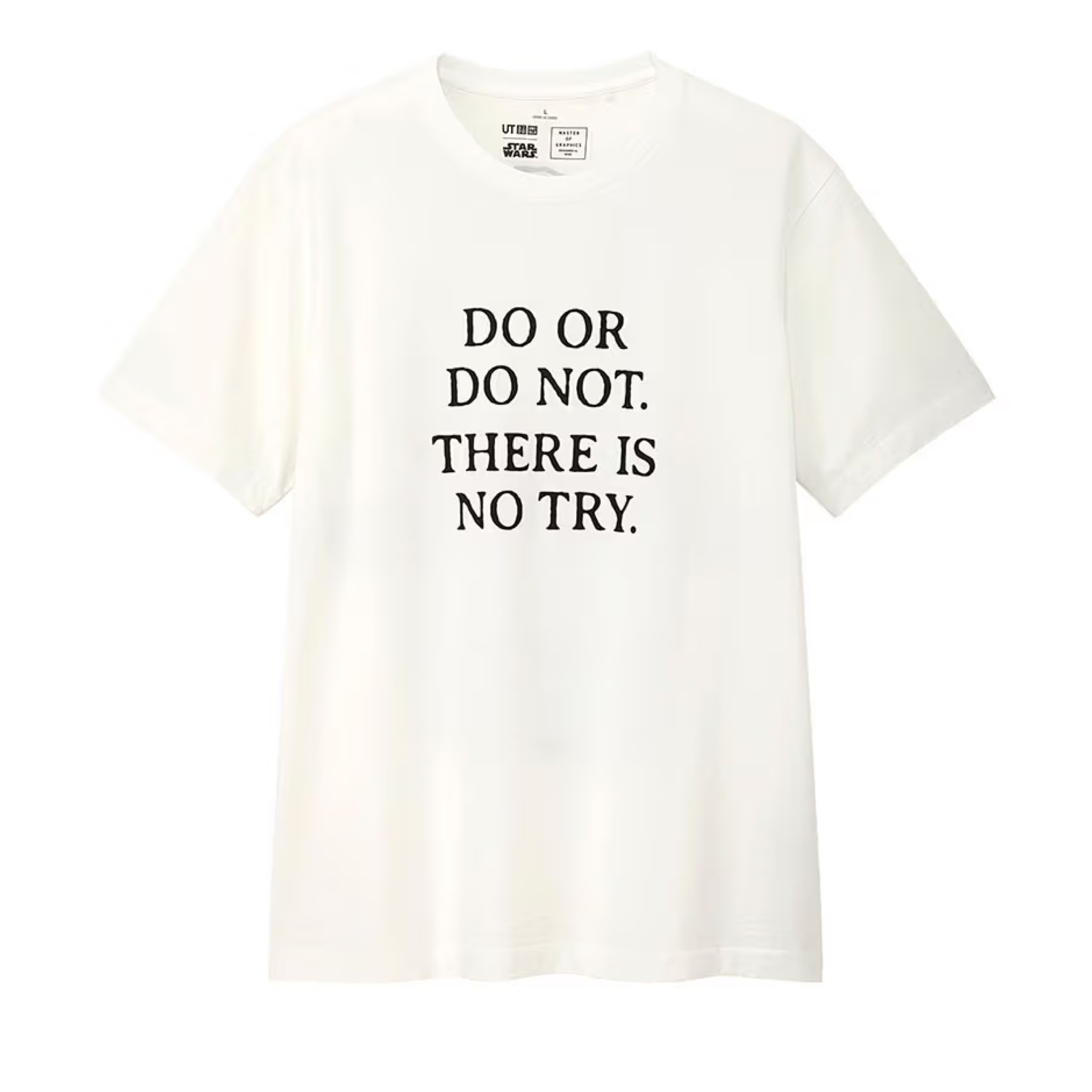 White T shirt “Star Wars’ x UNIQLO UT Collaboration”