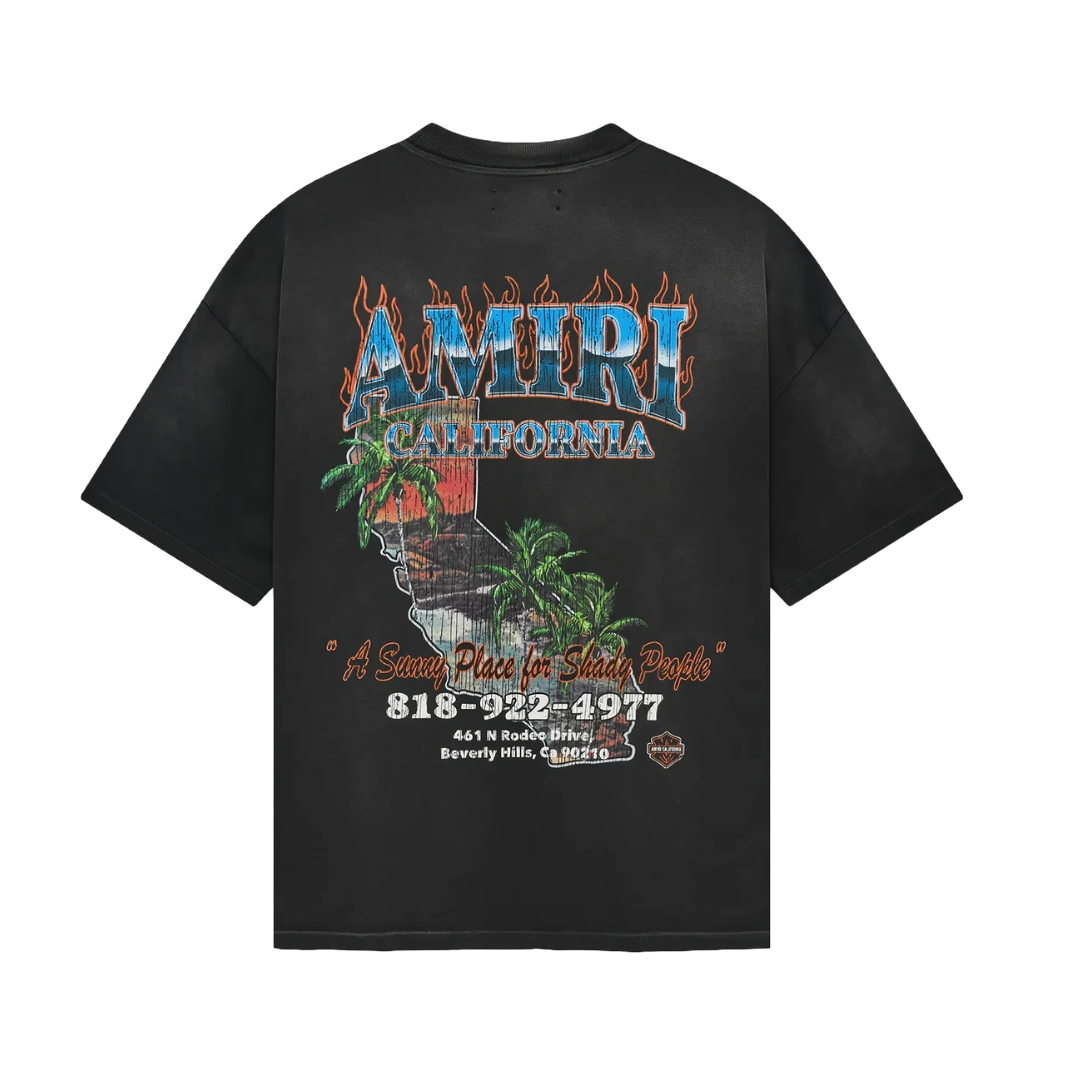 AMIRI SUNNY PLACE OVERSIZED TEE