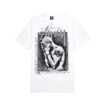Stussy x Goldie Metalheadz 30 Tee White