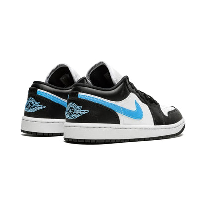 Jordan 1 Low "Black University Blue White" (W)
