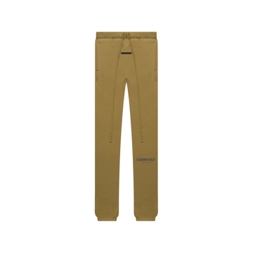 Fear of God Essentials Sweatpant in Amber colorway (front)