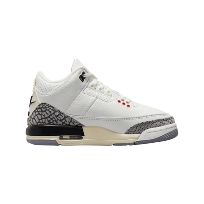 Jordan 3 “White Cement Reimagined” (GS)